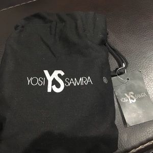 Yosi Samra Black foldable flats